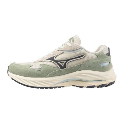 Zapatillas Mizuno WAVE Rider β Mujer - Verdes / Negros / Beige - Chile M236UFOEIY